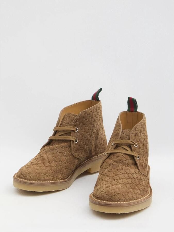 Gucci GG Suede Desert Boots - Foto 2