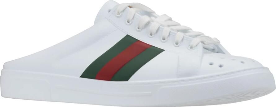 Gucci Heren Slip-On Sandalen met Bicolor Banden - Foto 2