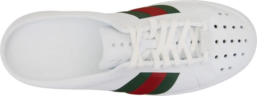 Gucci Heren Slip-On Sandalen met Bicolor Banden - Foto 3