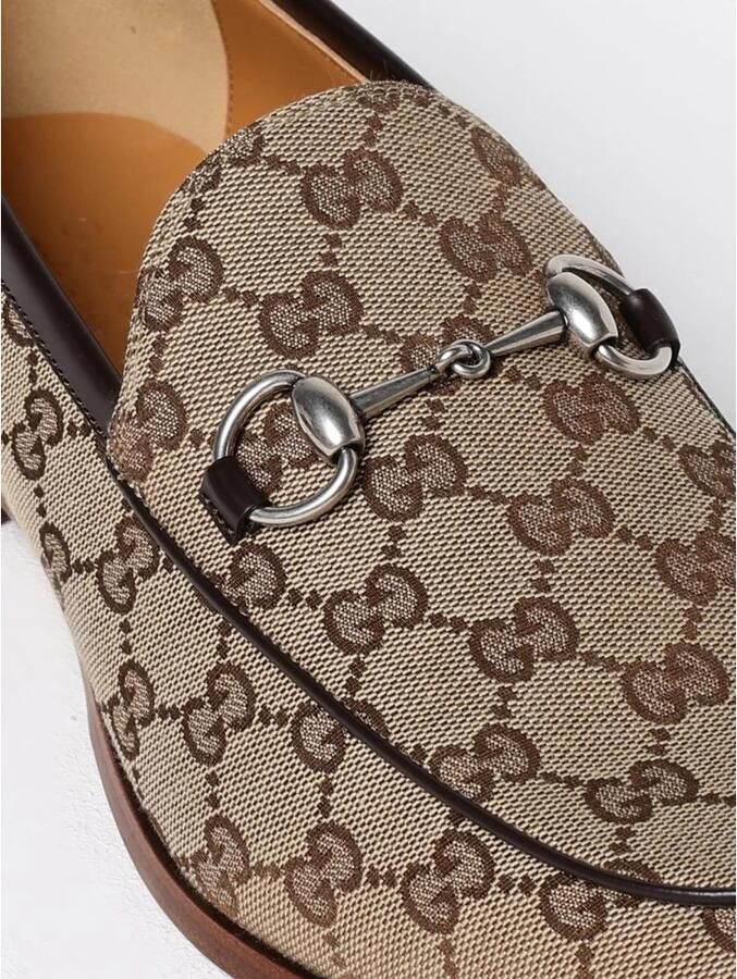 Gucci Horsebit Loafer GG Supreme Canvas