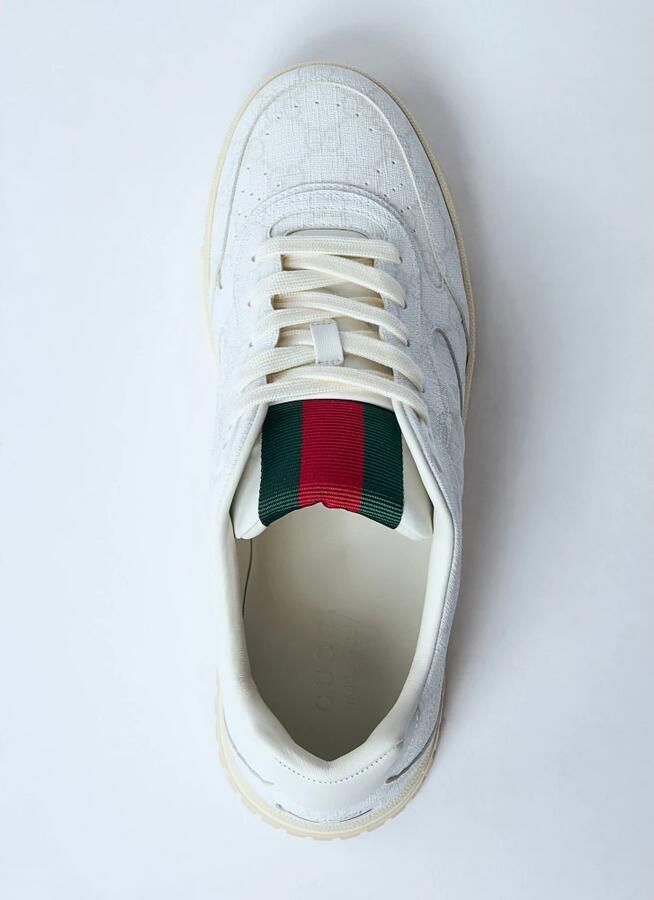 Gucci Interlocking G Leren Sneakers - Foto 5