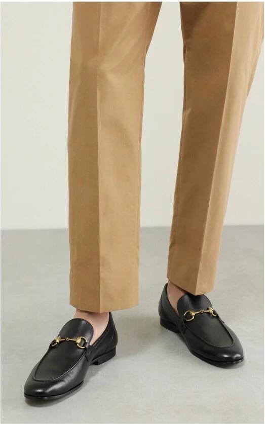 Gucci Leren Horsebit Loafers met Verouderde Hardware - Foto 2