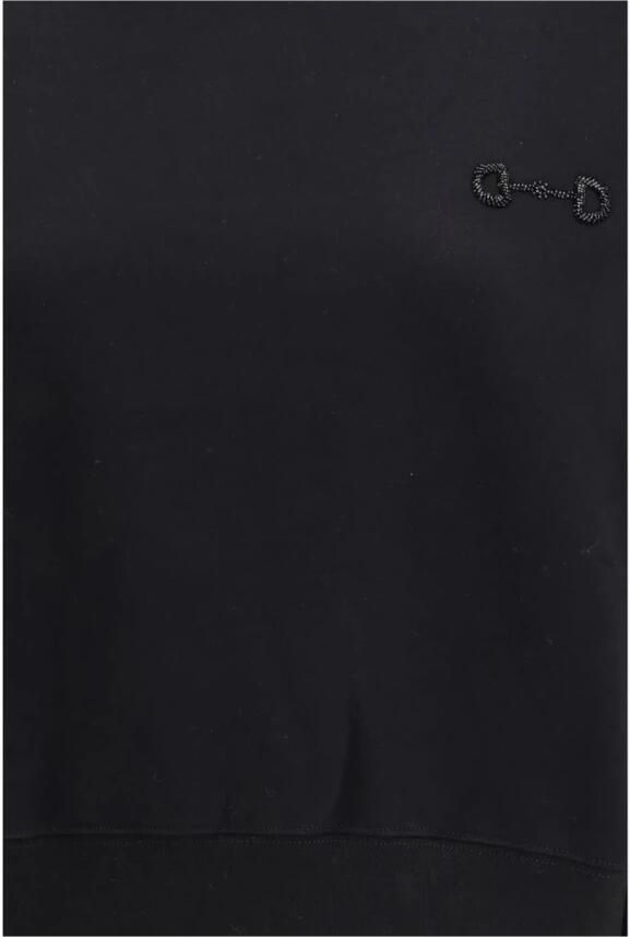 Gucci Katoenen sweatshirt met ronde hals en geribbelde boorden - Foto 2