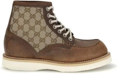 Gucci Veterschoen met GG Stofinzet