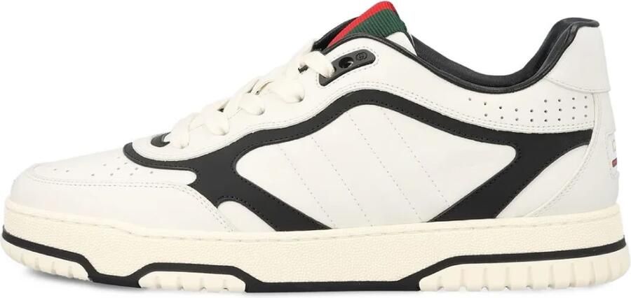 Gucci Leather Re-Web Trainer 'Wit'