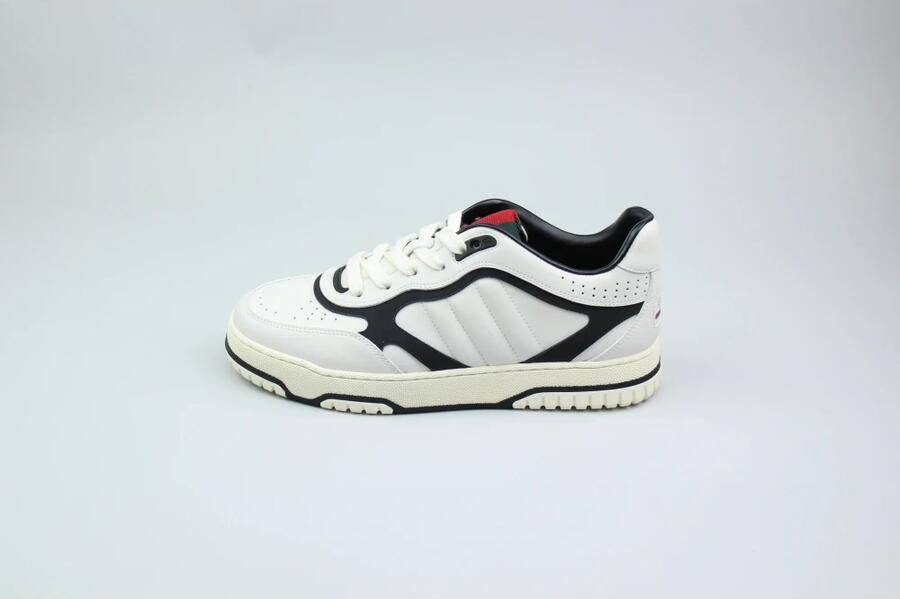 Gucci Leather Re-Web Trainer 'Wit' - Foto 6