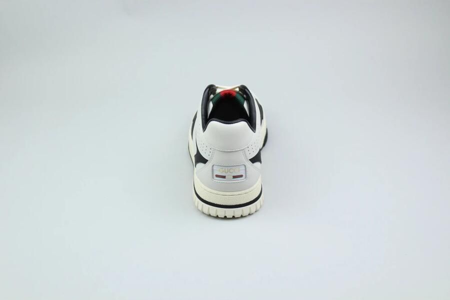 Gucci Leather Re-Web Trainer 'Wit' - Foto 7