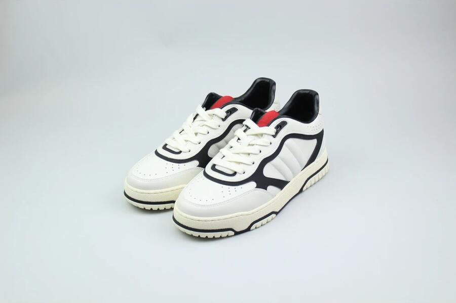 Gucci Leather Re-Web Trainer 'Wit' - Foto 8