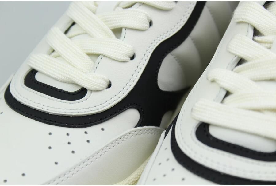 Gucci Leather Re-Web Trainer 'Wit' - Foto 2