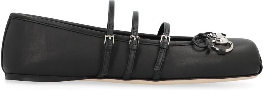 Gucci Leren Ballerina's