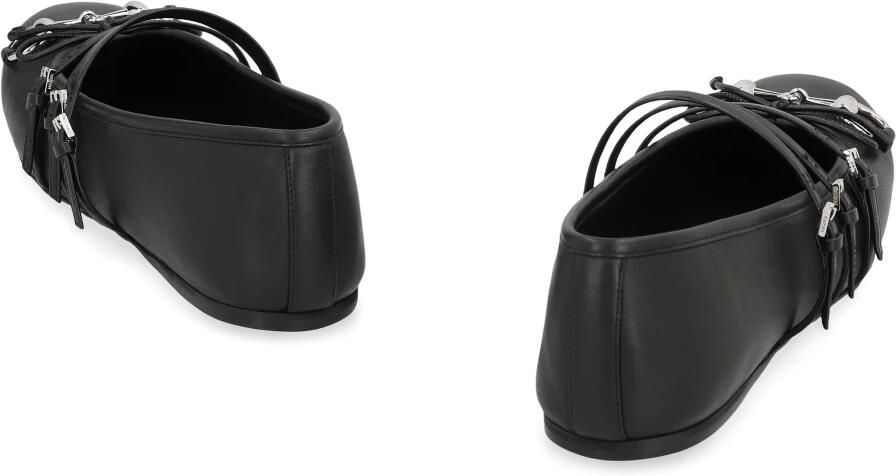 Gucci Leren Ballerina's - Foto 2