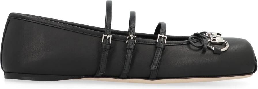 Gucci Leren Ballerina's