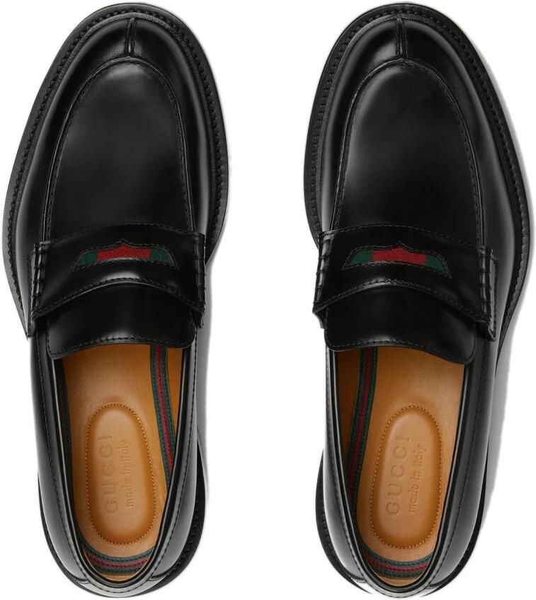 Gucci Leren Penny Loafers - Foto 2