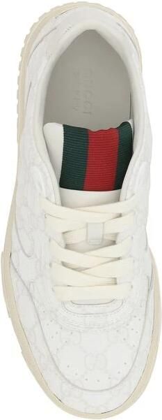 Gucci Logo Leren Sneakers - Foto 2