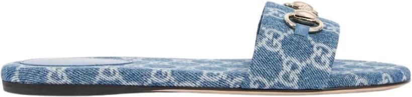 Gucci L.s. Denim Lase Sandal