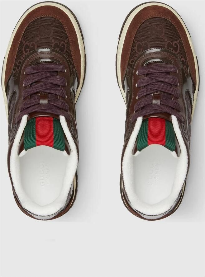 Gucci Luxe Multi-Materiaal Lage Sneakers - Foto 2