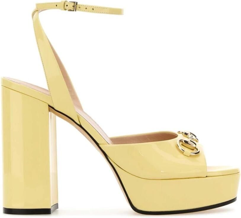 Gucci Platform Sandalen met Enkelbandje