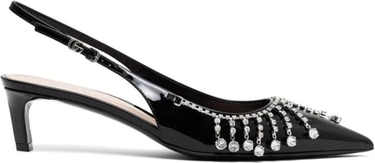 Gucci Pump met Kristallen Ketting