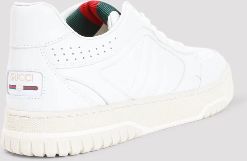 Gucci Witte Gewatteerde Panel Sneakers White Dames - Foto 2