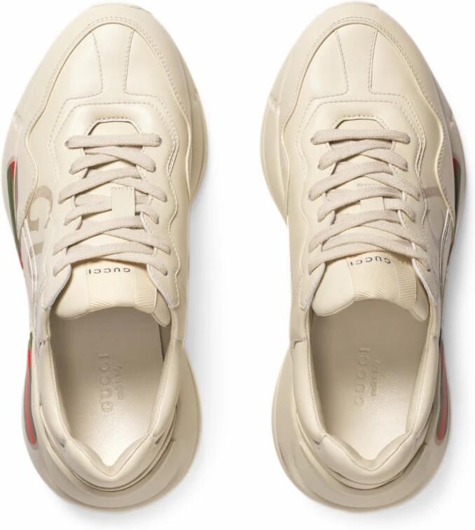 Gucci Rhyton Leather Sneaker - Foto 2