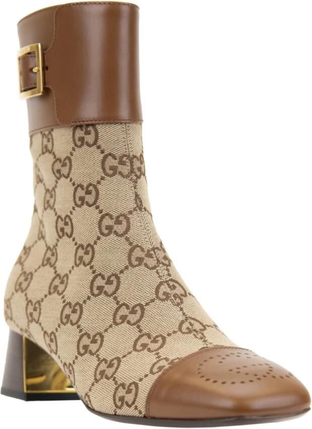 Gucci Ritssluiting Gesp Dames Enkellaars