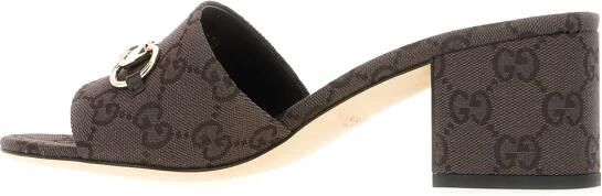 Gucci Sandaal met open teen en paardenbit