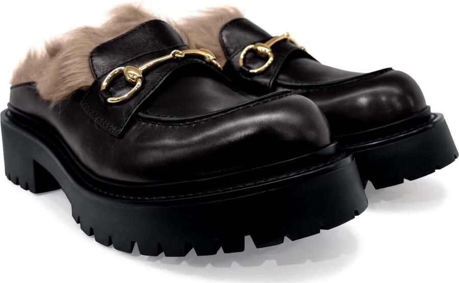 Gucci Mule met Horsebit en profielzool - Foto 3