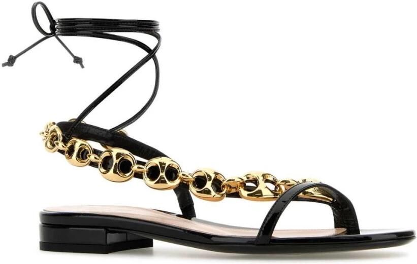 Gucci Sandalen met Interlocking G-motief