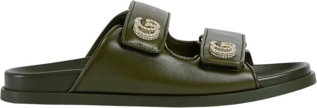 Gucci Sandalen met Kristallen Dubbele G