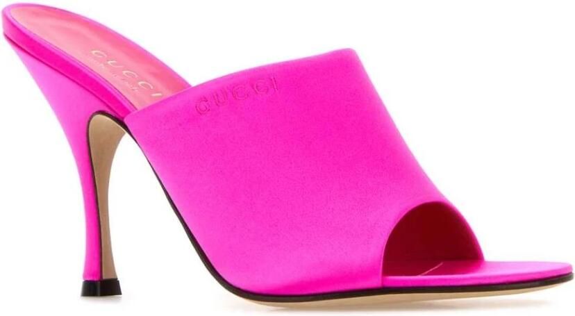 Gucci Satijnen Slingback Pumps met Puntneus - Foto 2