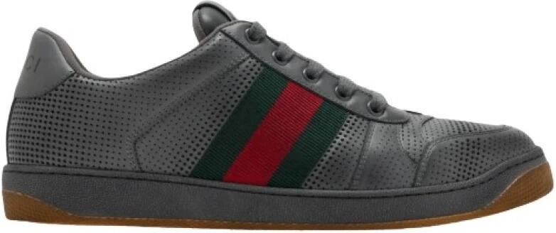 Gucci Screener sneaker met wornout-effect