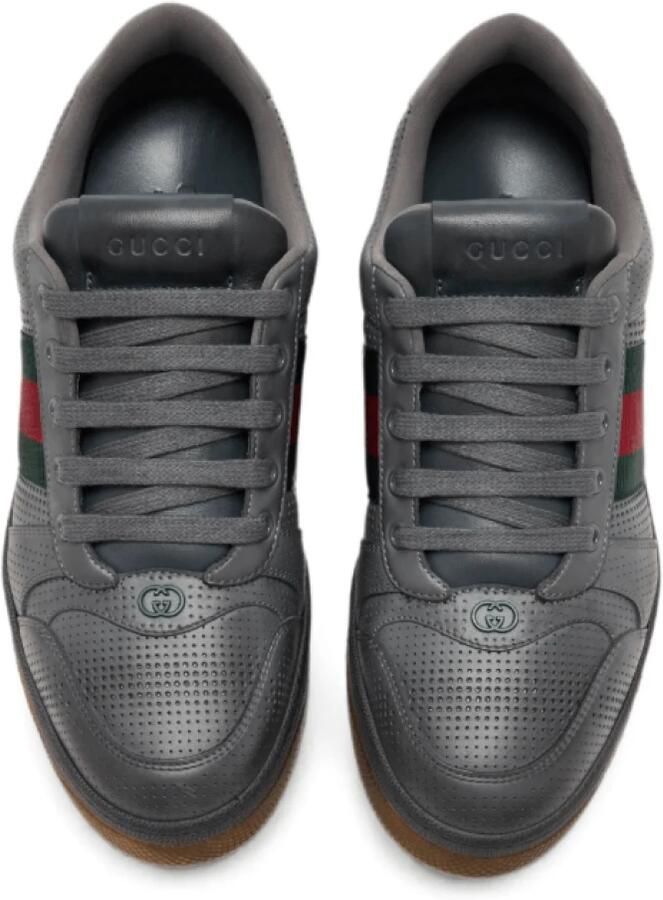 Gucci Screener sneaker met wornout-effect - Foto 2