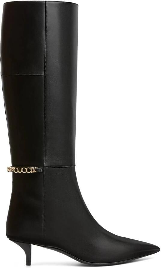 Gucci Signorina Leren Laars