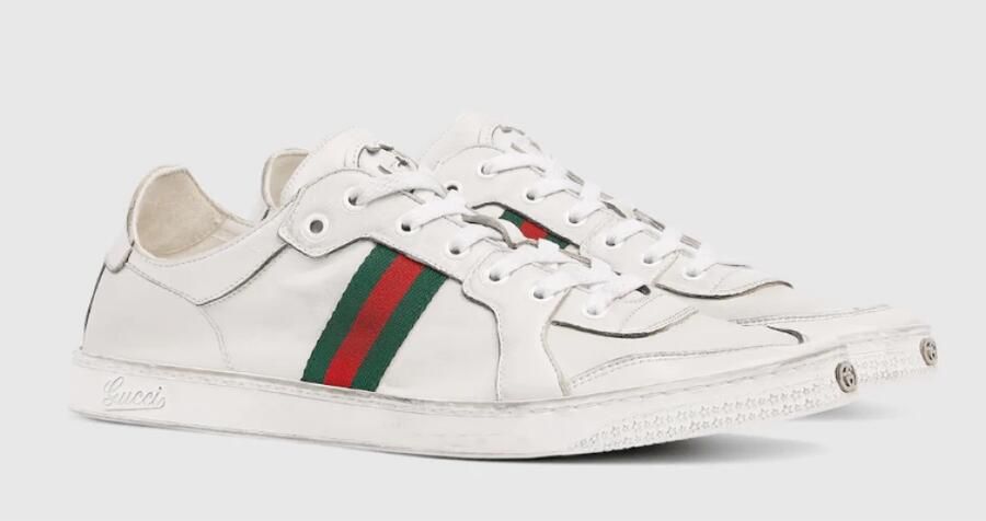 Gucci Stretch lage sneaker - Foto 5