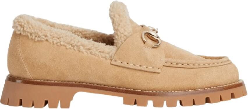 Gucci Sylke Shearling Loafers