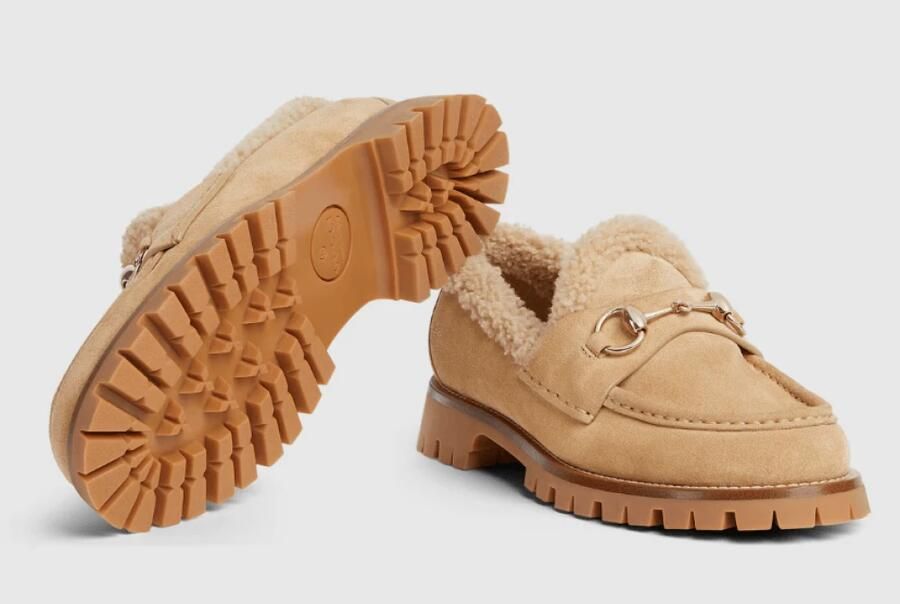 Gucci Sylke Shearling Loafers - Foto 2