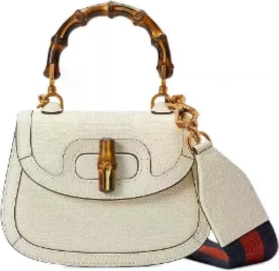 Gucci Vintage Pre-owned Bamboo 1947 Top Handle Tas
