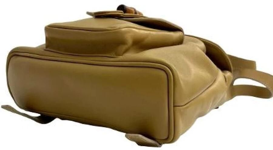 Gucci Vintage Pre-owned Bamboo Leather Backpack - Foto 2