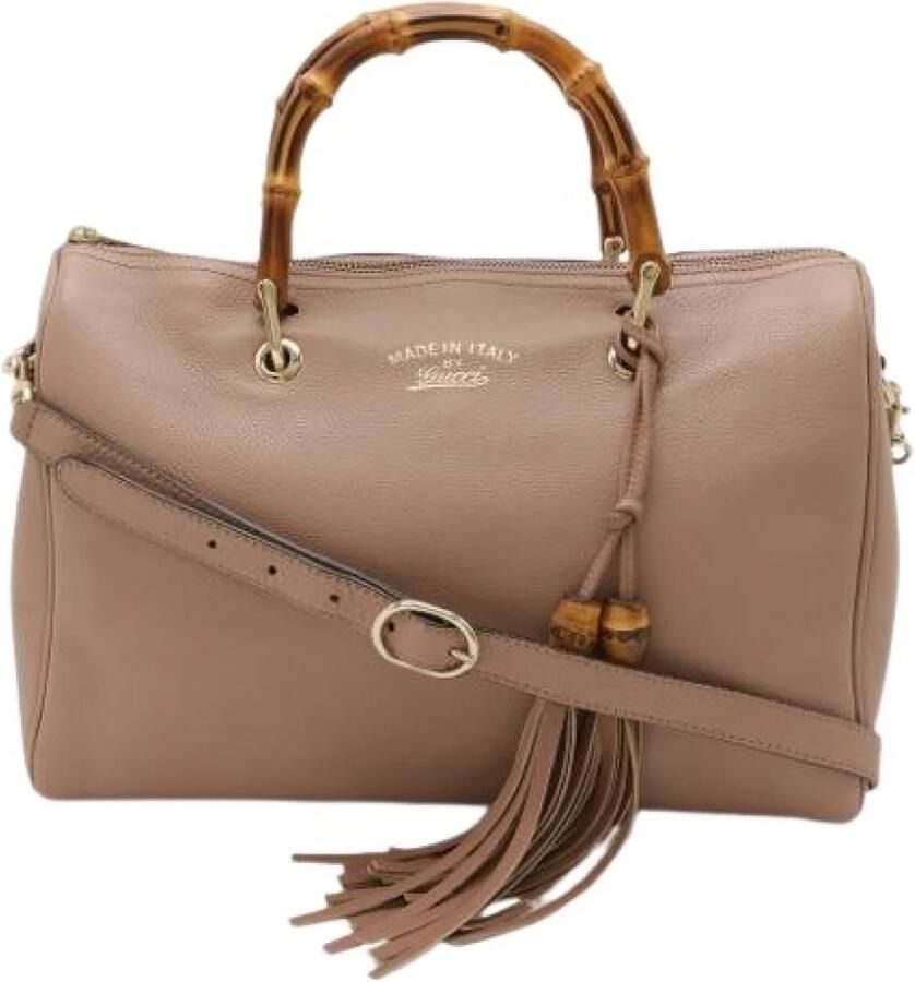 Gucci Vintage Pre-owned Bamboo Schoudertas