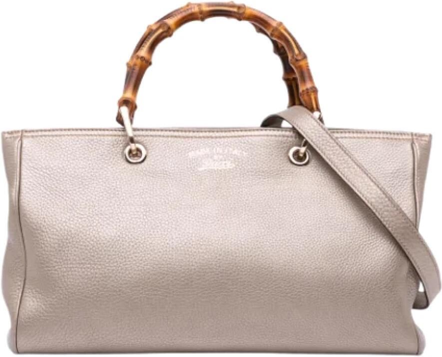 Gucci Vintage Pre-owned Bamboo Shopper