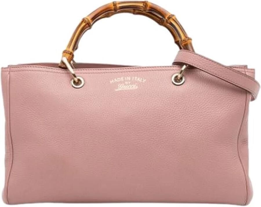 Gucci Vintage Pre-owned Bamboo Shopper
