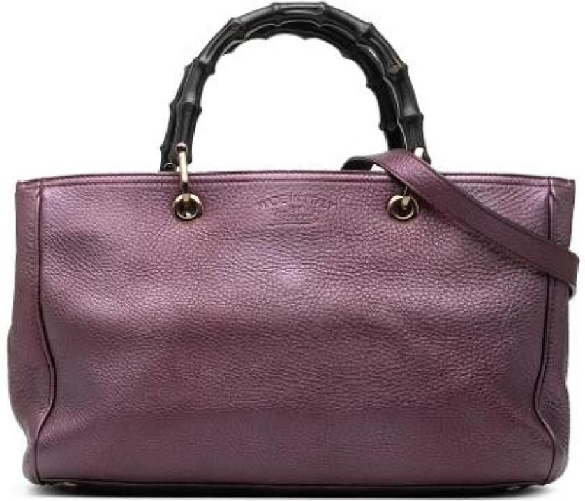Gucci Vintage Pre-owned Bamboo Shopper