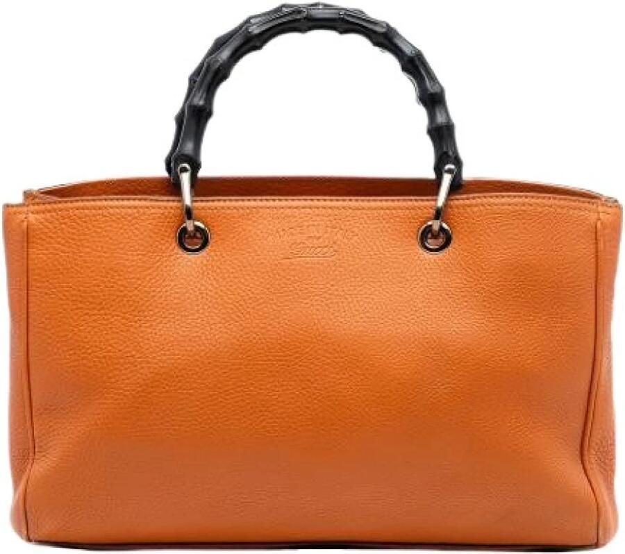 Gucci Vintage Pre-owned Bamboo Shopper Satchel