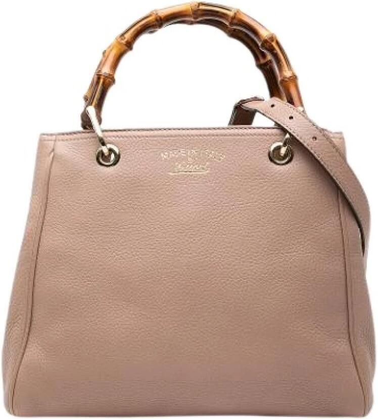 Gucci Vintage Pre-owned Bamboo Shopper Satchel