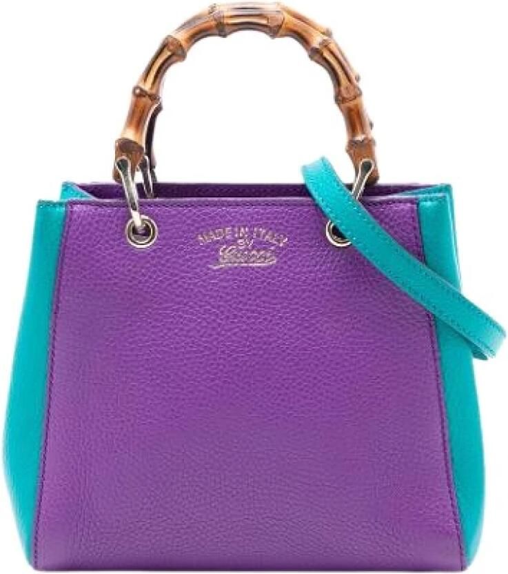 Gucci Vintage Pre-owned Bamboo Shopper Satchel