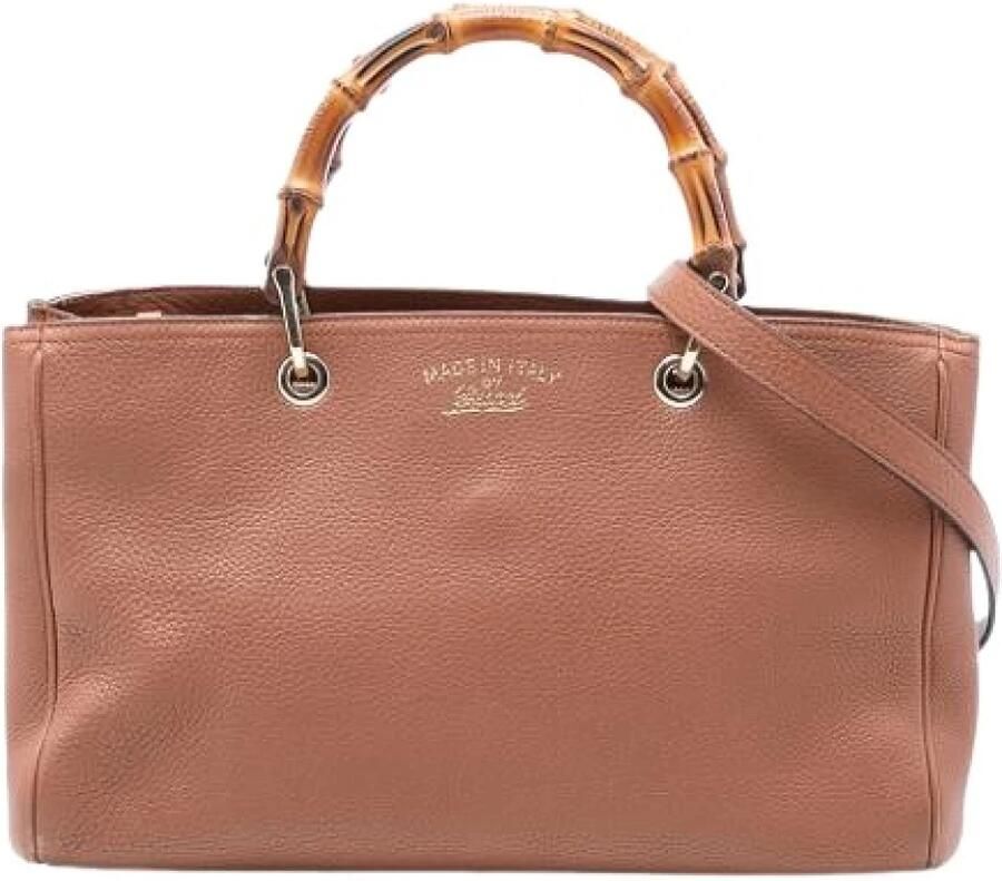 Gucci Vintage Pre-owned Bamboo Shopper Satchel
