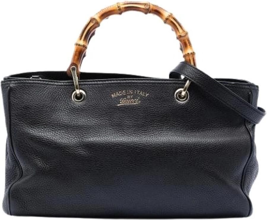 Gucci Vintage Pre-owned Bamboo Shopper Satchel