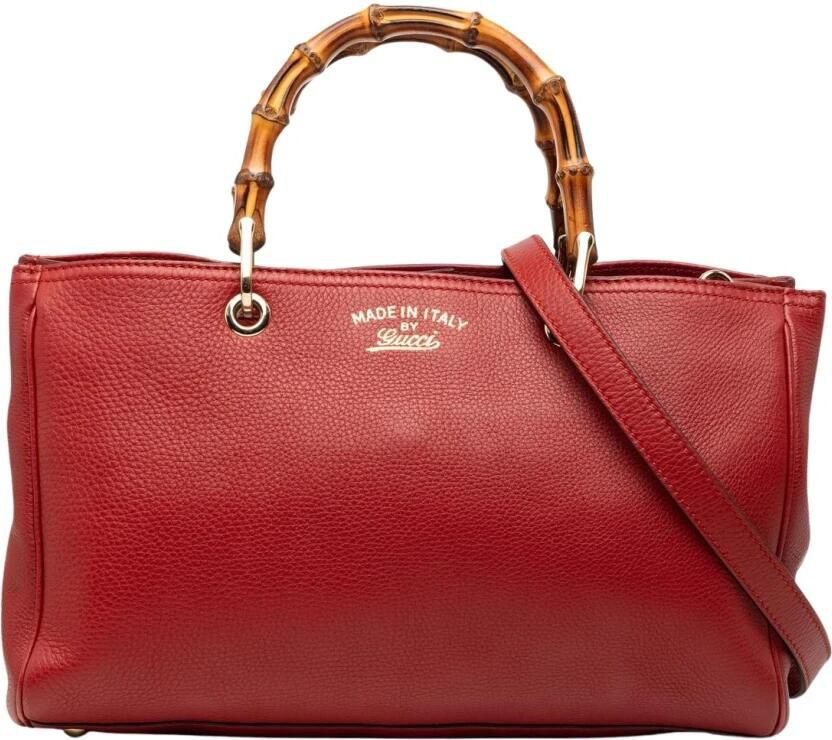 Gucci Vintage Pre-owned Bamboo Top Handle Satchel