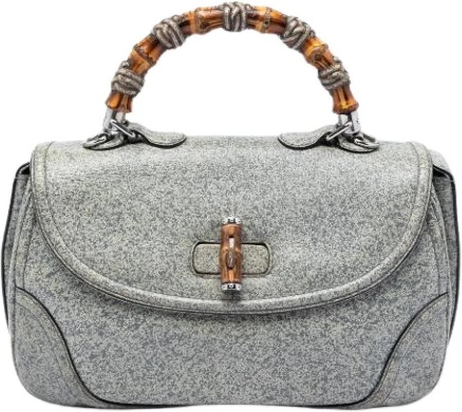Gucci Vintage Pre-owned Bamboo Top Handle Satchel