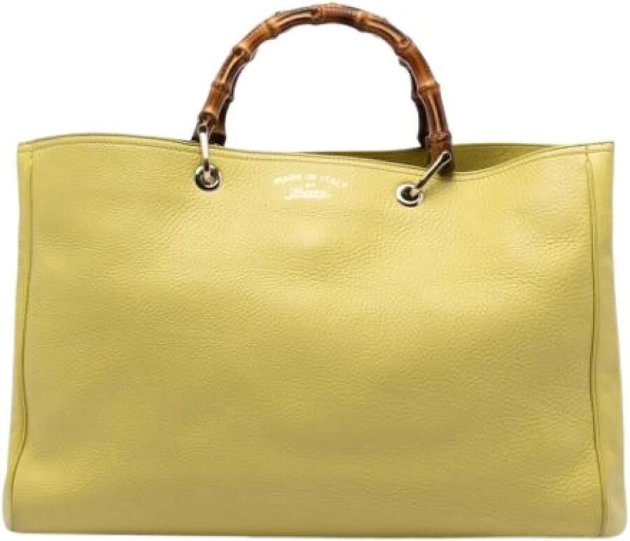 Gucci Vintage Pre-owned Bamboo Top Handle Satchel